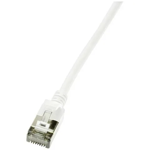 LogiLink Patchkabel Ultraflex, Kat. 6A, U/FTP, 1,0 m, weiß – Bild 2