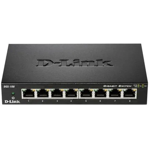 Switch D-Link DGS-108 8 GE retail – Bild 2