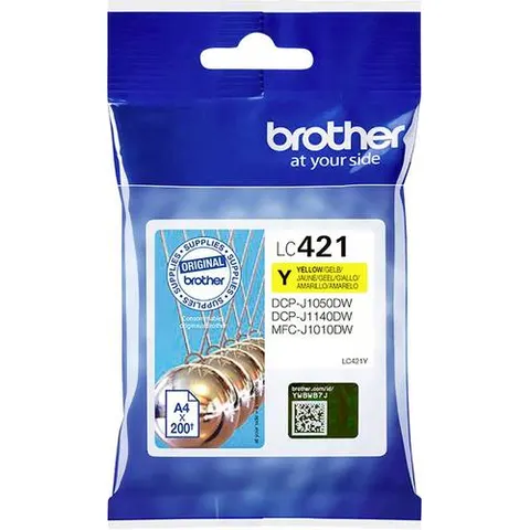 Brother LC-421Y - Gelb - Druckerpatrone – Bild 3