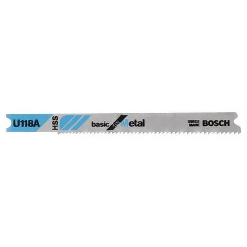 Bosch Stichsägeblatt U 118 A Basic for Metal, 3er-Pack – Bild 2