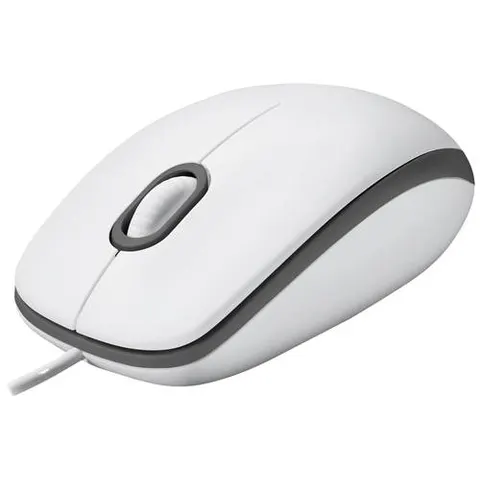 Logitech USB Mouse M100 weiß – Bild 2