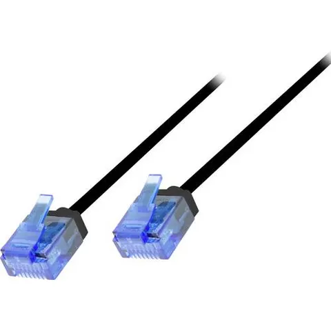 LogiLink Slim High-Flex Patchkabel, Kat. 6A, U/UTP, 0,50 m – 076554 – Bild 2