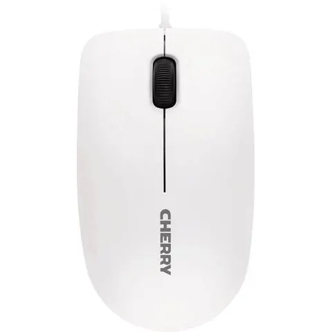 CHERRY MC 1000 Maus Wired 1.80m grau – Weiß – Bild 2