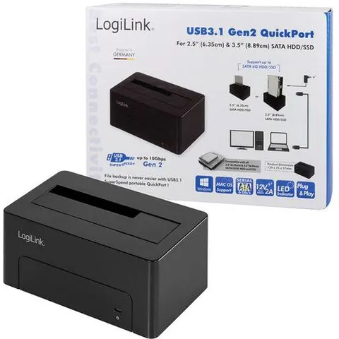 LOGILINK USB 3.2 Dockingstation QP0027 – Bild 2