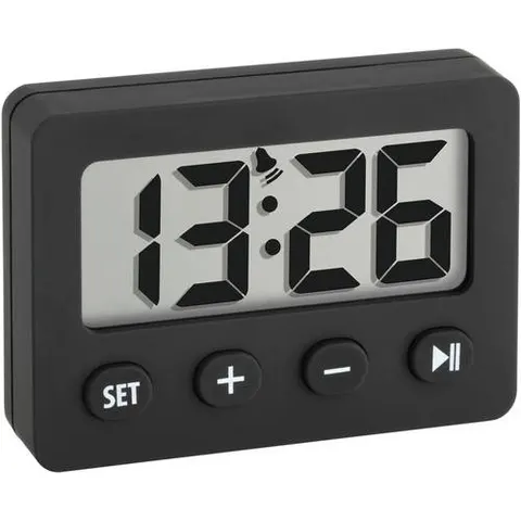 TFA Alarm Clock/Timer Schwarz – Bild 2
