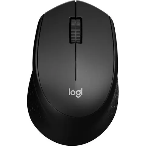Logitech M330 Silent Plus Maus, schwarz – Bild 3