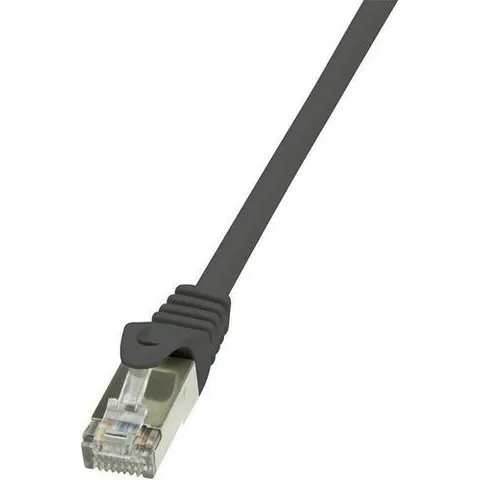 LogiLink Patchkabel, Kat. 5e, F/UTP, 5,0 m, schwarz – Bild 2