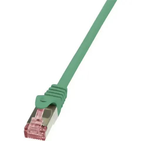 LogiLink Patchkabel, Kat. 6, S/FTP, 0,5 m, grün – Bild 2