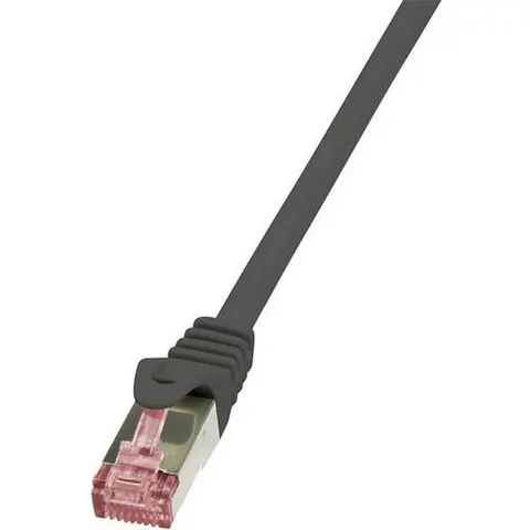 LogiLink Patchkabel, Kat. 6, S/FTP, 1,5 m, schwarz – Bild 2