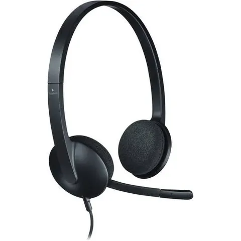 Logitech H340 USB – Schwarz – Bild 2