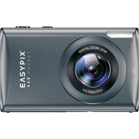 Easypix V48 Pocket Anthrazite Digitalkamera – Bild 2