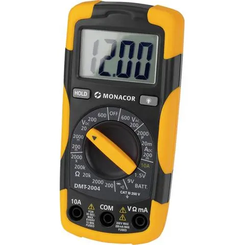 Monacor DMT-2004 Hand-Multimeter – Bild 2