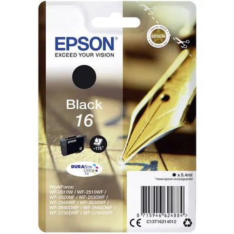 Epson DURAbrite 16 Tintenpatrone, Schwarz – Bild 3