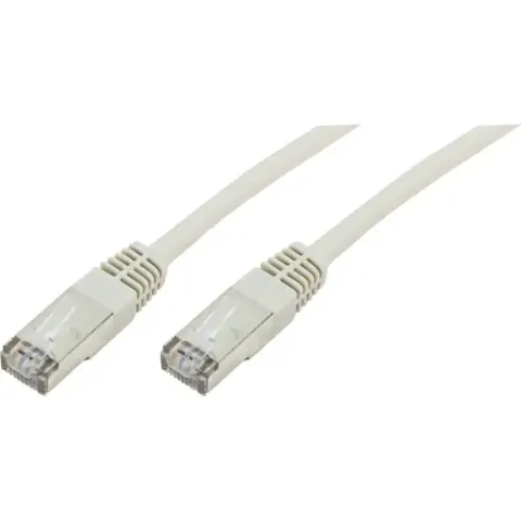 LogiLink Patchkabel, Kat. 5e, SF/UTP, 0,25 m, grau – Bild 2