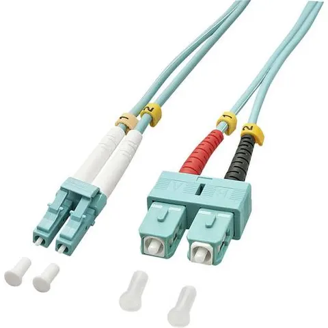 LINDY LWL-Duplexkabel LC/SC OM3 15m – Bild 2