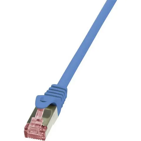 LogiLink Patchkabel, Kat. 6, S/FTP, 0,25 m, blau – Bild 2
