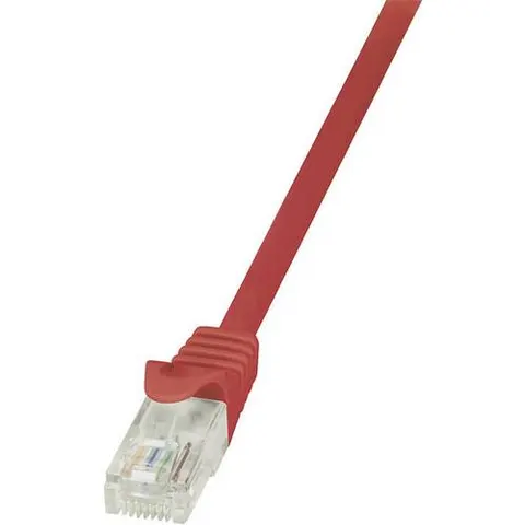LogiLink Patchkabel, Kat. 5e, U/UTP, 0,5 m, rot – Bild 2