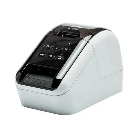 BROTHER P-Touch QL-810Wc Label Printer – Schwarz, Glossy White – Bild 2