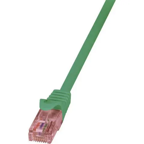 Logilink Patch Cable Cat.6 U/UTP BC green, 1,00m PrimeLine – Bild 2