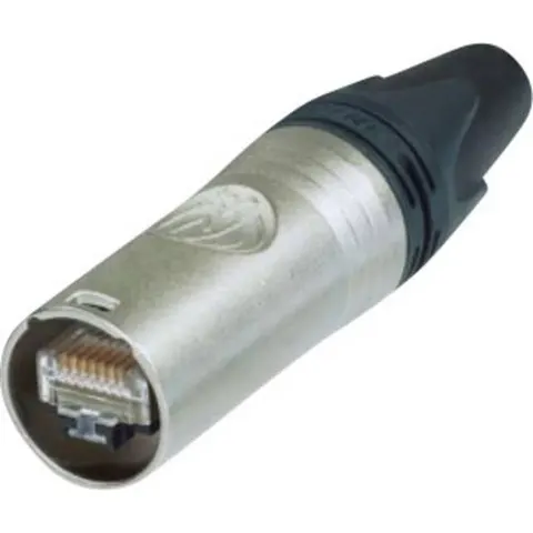 Neutrik Ethercon Cat6a Kabelverbinder Nickelgehäuse – Bild 2
