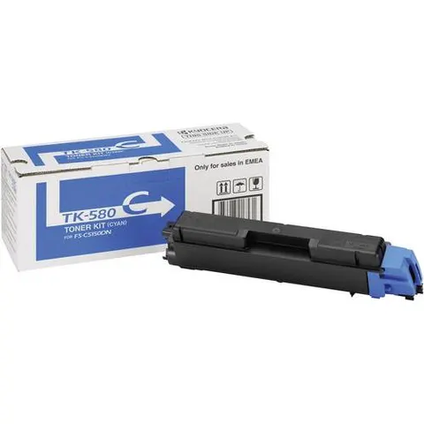 KYOCERA TK-580C Toner cyan – Bild 2