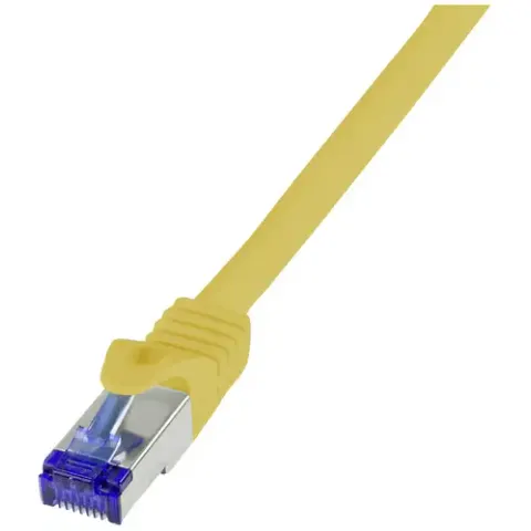 LogiLink Patchkabel Ultraflex, Kat.6A, S/FTP, 2,0 m, gelb – Bild 2