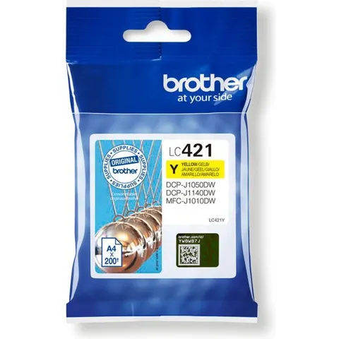 Brother LC-421Y - Gelb - Druckerpatrone – Bild 2