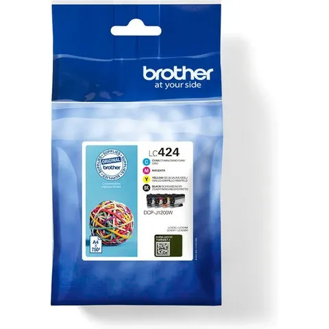 Brother LC-424VAL - 4-farbig - Druckerpatrone - Multipack – Bild 2