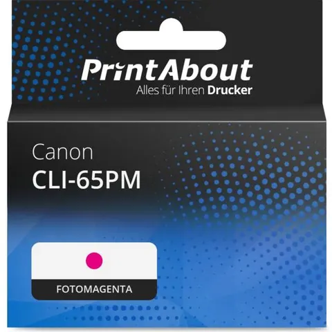 PrintAbout Druckerpatrone kompatibel mit Canon CLI-65PM - Fotomagenta – CLI65PM – Bild 2