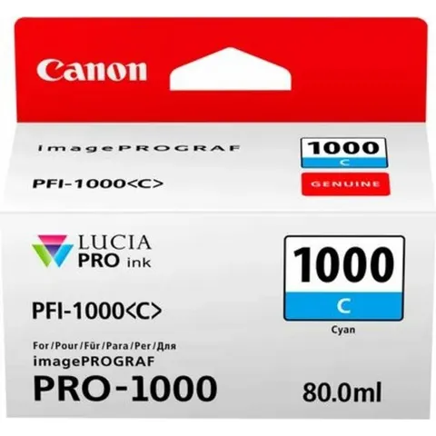 Canon PFI-1000C - Cyan - Druckerpatrone – Bild 2