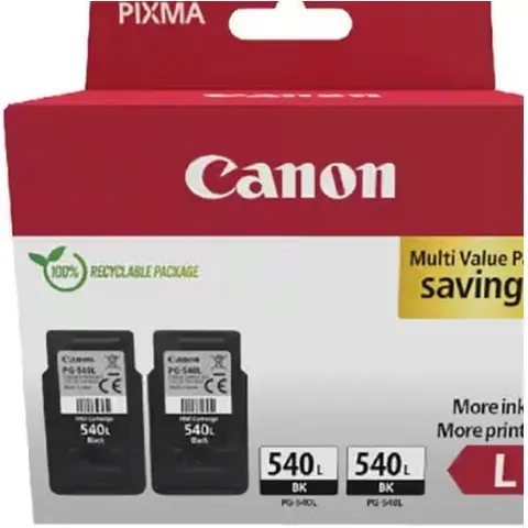 Canon PG-540L + PG-540L - Schwarz - Druckerpatrone - Multipack – Bild 2