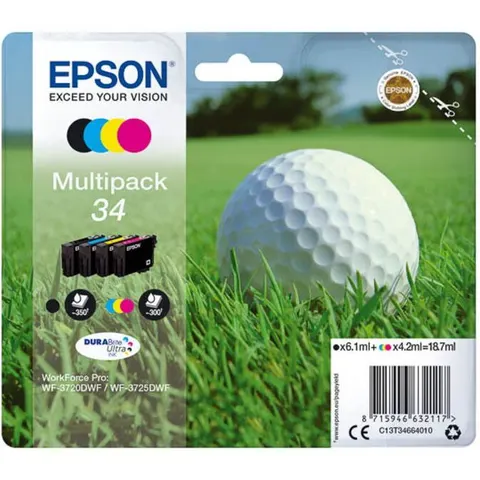 Epson 34 (C13T34664010) - 4-farbig - Druckerpatrone - Multipack – Bild 2