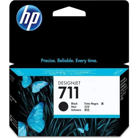 HP 711 (CZ129A) - Schwarz - Druckerpatrone – Bild 2