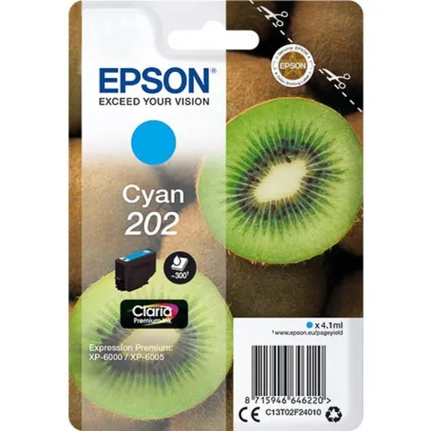 Epson 202 (C13T02F24010) - Cyan - Druckerpatrone – Bild 2