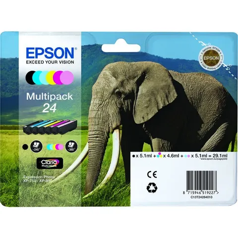Epson T2428 - 6-farbig - Druckerpatrone - Multipack – Bild 2