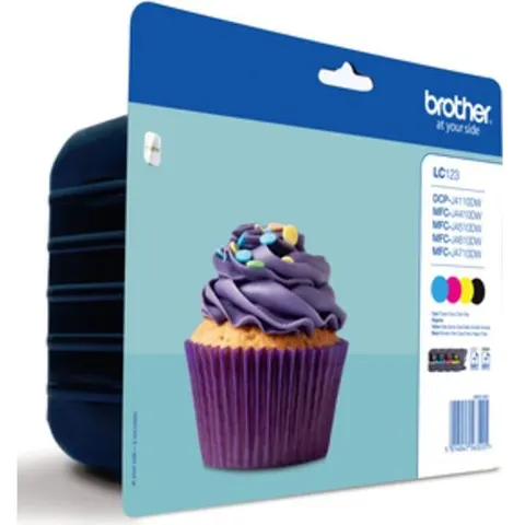 Brother LC-123VALBP - 4-farbig - Druckerpatrone - Multipack – Bild 2
