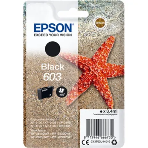 EPSON 4LB Singlepack Black 603 Ink w/s – Bild 2