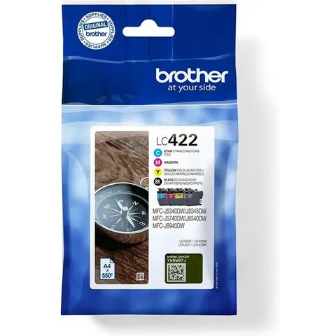 Brother LC-422VAL - 4-farbig - Druckerpatrone - Multipack – Bild 2