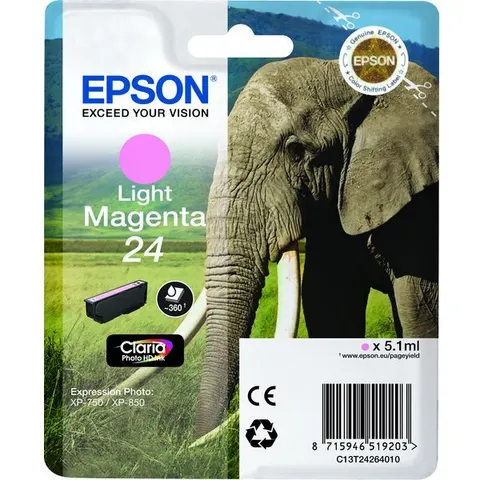 Epson 24 (C13T24264012) - Hellmagenta - Druckerpatrone – Bild 2