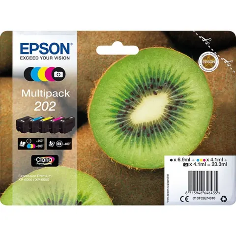 Epson 202 (C13T02E74010) - 5-farbig - Druckerpatrone - Multipack – Bild 2