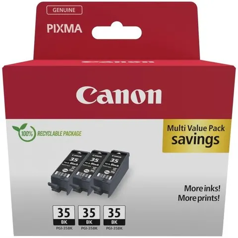 Canon PGI-35 triple pack - Schwarz - Druckerpatrone - Multipack – Bild 2