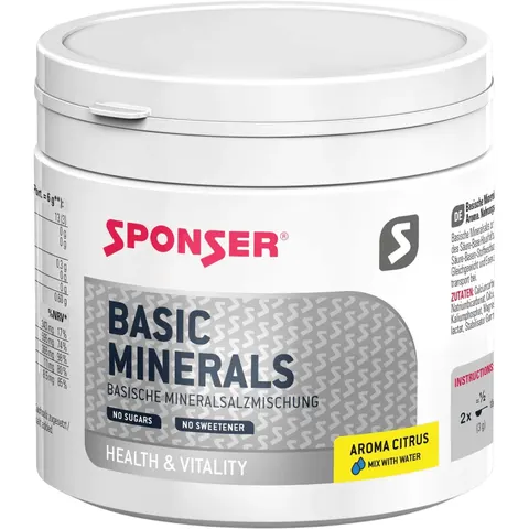 Sponser Basic Minerals 400 G Dose Citrus – Bild 2