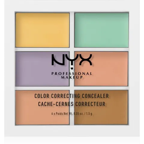 NYX PROFESSIONAL MAKEUP Conceal Correct Contour Palette Concealer – Multi – Bild 2