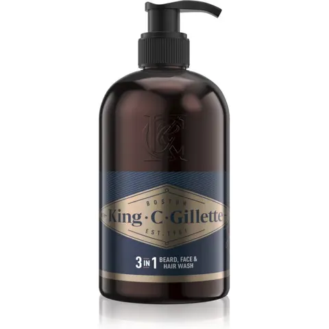 Gillette King C. Beard & Face Wash Bartshampoo 350 ml – Bild 2