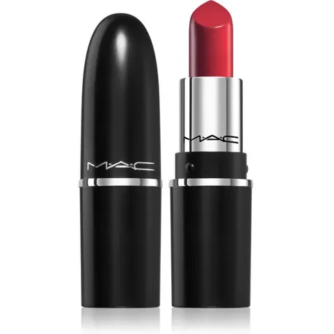 MAC Cosmetics MACximal Mini Silky Matte Lipstick Mattierender Lippenstift Farbton Ruby Woo 1.7 g – Röd 1.7 – Bild 2