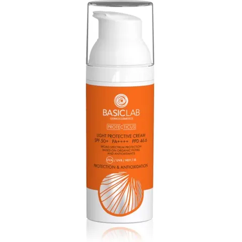 BasicLab Dermocosmetics Protecticus leichte schützende Gesichtscreme SPF 50+ 50 ml – Bild 2