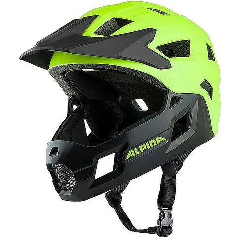 ALPINA Kinder Fullface MTB-Helm Rupi grün B – Bild 2