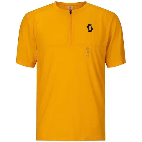 Scott Herren Radshirt Vertic Zip orange M M – Bild 2