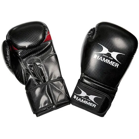 HAMMER Boxhandschuhe X-SHOCK schwarz 10 OZ B – Bild 2