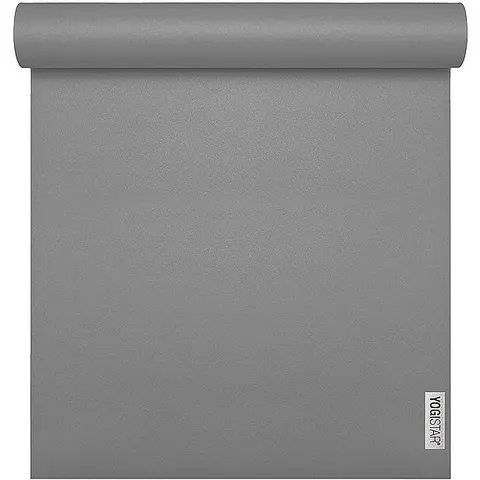 YOGISTAR Yogamatte Sun Travel hellgrau B – Bild 2